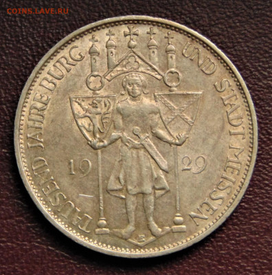 Веймарская Республика. 3 марки 1929, Майссен. - 3-29M.JPG
