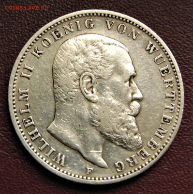 Вюртемберг. 3 марки 1909. - WÜ-1909.JPG