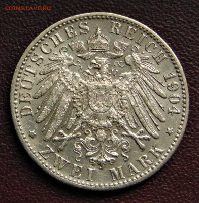 Вюртемберг. 2 марки 1904. - WÜ-1904-.JPG