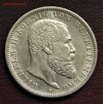 Вюртемберг. 2 марки 1904. - WÜ-1904.JPG