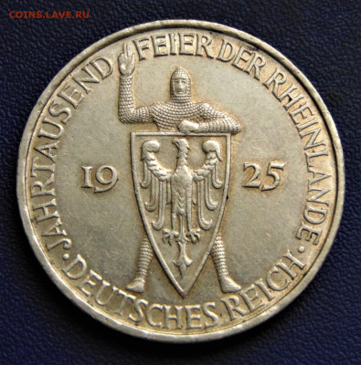 Веймарская Республика. 5 марок 1925 D. - 5-1925D.JPG