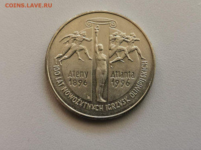 2Zl Польша 1995 100 лет Олимпийским играм, до 06.05 - 1995 100лет ОИ-1