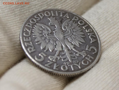 5 злотых 1932 Польша Речь Посполита - DSC07961.JPG