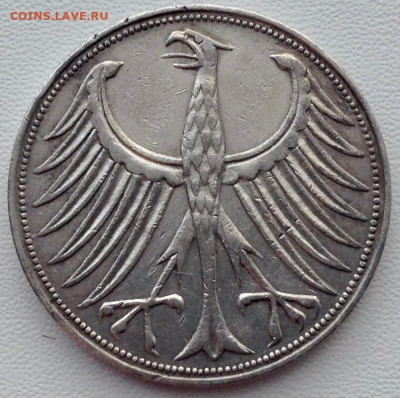 Германия 5 марок 1951г. до 06.05 22.00 - 5ff6d042-8e00-49e6-a8a6-b2dc9dacc471