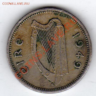 Ирландия 3 пенса 1949 Заяц до 22.12.11 в 22.00мск (884) - img468