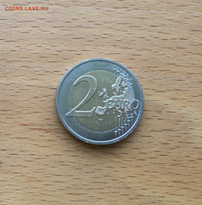биметалл 2 евро Германия 2014 двор D Нижняя Саксония - IMG_7510.JPG