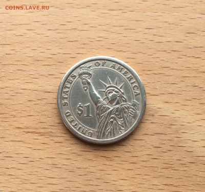 США 1 доллар 2007 Президент США - Томас Джеферсон - IMG_7622.JPG