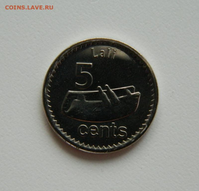 Фиджи 5 центов 2012 г. (Фауна) до 11.05.23 - DSCN1774.JPG