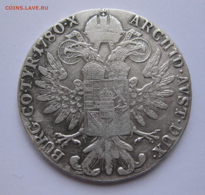 1 талер 1780 года "талер Марии Терезии" - IMG_0603.JPG