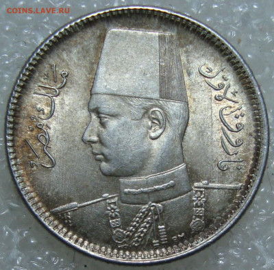 UNC. Египет, 2 пиастра 1937. До 23.02.23 в 22.00 МСК - DSC09521=.JPG