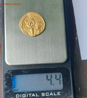 Византийская империя, Ираклий, 610-641 годы, Солид - 20230511_132914