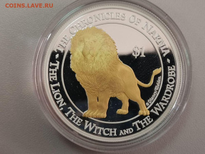 Н. Зеландия 1дол 2006 Хроники Нарнии - Лев, Ag999, до 18.05 - ЯЯ Нарния-2