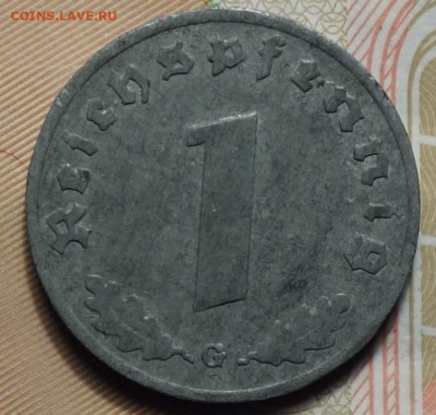 1 рейхспфеннинг 1940г G цинк 17.05.2023г в 22-00 - 1940 G реверс.JPG
