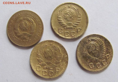 Погодовка СССР: 1коп 1928,1936,1945,1949 КтоЯ Фикс - 1коп 28,36,45,49 А ктоЯ