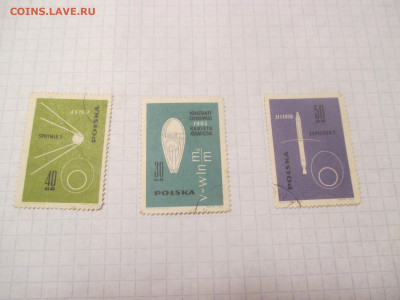 Марки Польша 3 шт. Космос . 1963 год. - IMG_0442.JPG