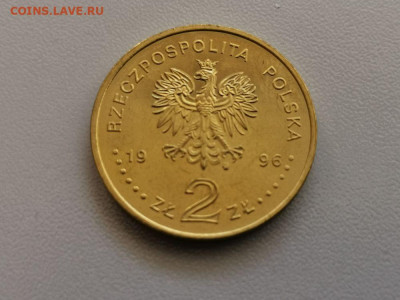 2 злотых Польша 1996 Генрик Сенкевич, до 20.05 - 1996 Сенкевич-2