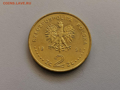 2 злотых Польша 1998 Независимость 80 лет, до 20.05 - 1998 Независимость-2