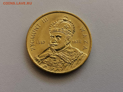 2 злотых Польша 1998 Сигизмунд III Ваза, до 20.05 - 1998 Сигизмунд 3 Ваза-1