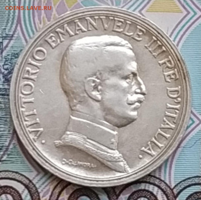 Италия 2 лиры 1916 - ви
