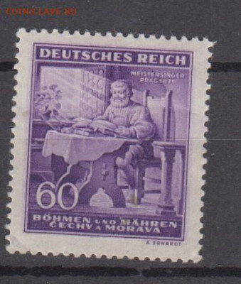 Германия 1943 Богемия и Моравия 1м* до 19 05 - 82