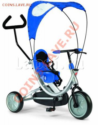 на таком еще не катался :))))) - Велосипед трехколесный Italtrike ОКО 2100
