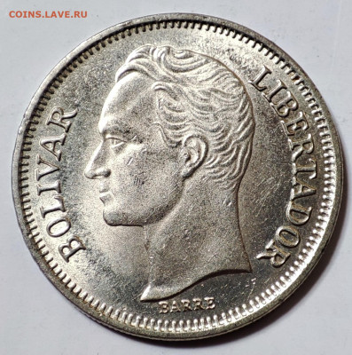 Венесуэла 1 боливар 1989 до 22.05.2023 в 22.00 - Венесуэла 1 боливар 1989г