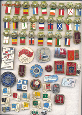 Значки разные Спорт по 40р - 3