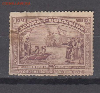 Колонии 1898 Азоры 1м 10р до 21 05 - 8