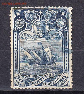 Португалия 1898 1м 50р  до 21 05 - 15а