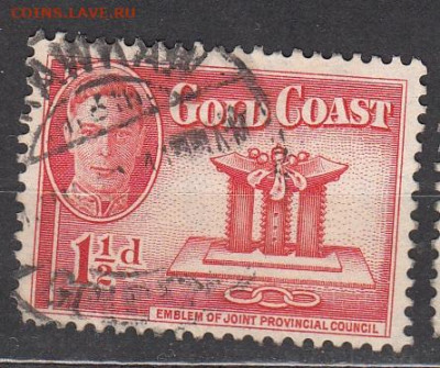 Колонии Гана 1948 1м 1,5д до 21 08 - 18