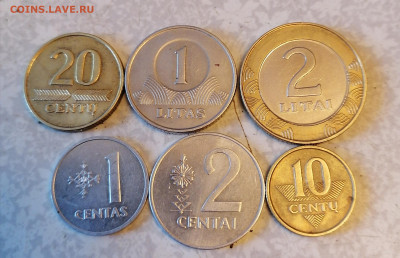 Набор монет Литвы 21.05.23 - IMG_20230517_120423