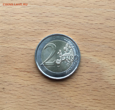 биметалл Ирландия 2 евро 2019 100 лет первому заседанию Дойл - IMG_7680.JPG