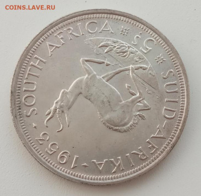 ЮАР 5 шиллингов 1953 до 21.05.23 в 22-00. - IMG_20230517_175020