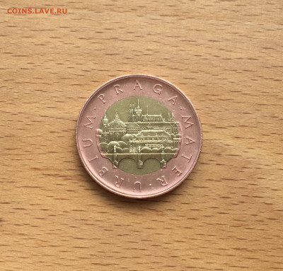 биметалл Чехия 50 крон 2012 Прага мост собор Пражский град - IMG_7873.JPG