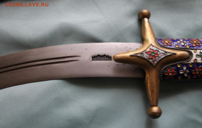 Кубачинский кинжал закругленный - IMG_0474.JPG