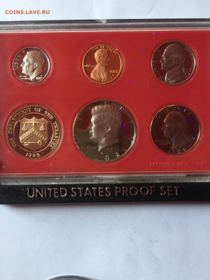 США, годовой набор монет 1982, до 27.05.2023 - 70EC0C01-2444-440D-BB9E-00B64D24D4E0