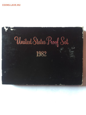 США, годовой набор монет 1982, до 27.05.2023 - 730BEE6A-A900-4808-8818-562819A37534