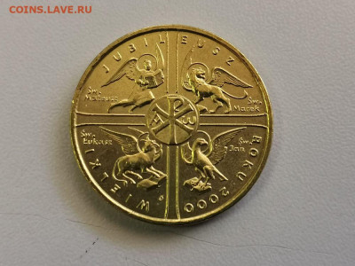 2 злотых Польша 2000, Великий юбилей 2000, до 27.05 - 2000 Великий юбилей 2000г-1