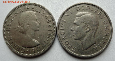 Монеты 2 шиллинга (1 флорин) 1948 года,1962 года - DSC00438.JPG