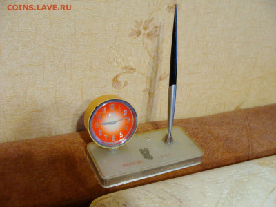 Письменный прибор с часами Агат. Олимпиада 80 - DSC01142.JPG
