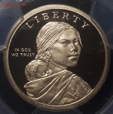 1 доллар 2015 Сакагавея . Мохоки  PCGS 69. ULTRA CAMEO - 20230521_211210