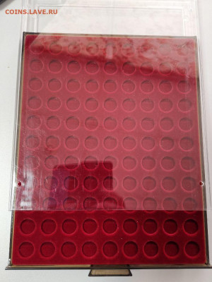 ПЛАНШЕТ Кассета Монетн бокс МВ 4 вида под монет Leuchtturm - ЯЯ ПМалеты-5 на 99яч