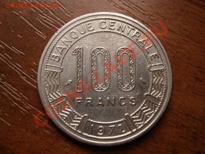 уКамерун 100 франков 1972 до 22.12 в 21.00 М - Изображение 001