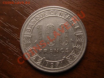 Чад 100 франков 1971 1 тип до 22.12 в 21.00 М - Изображение 003