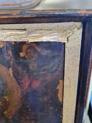 Старинная большая Икона Николай Чудотворец. до 28.05. - 20230403_130608