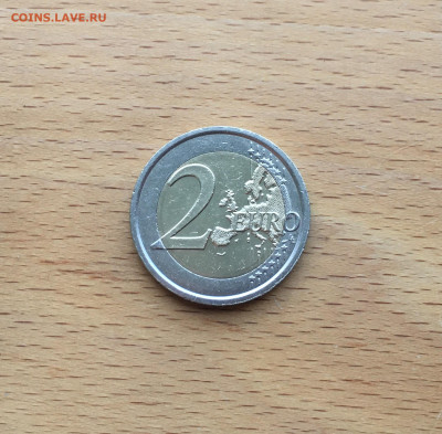 биметалл Италия 2 евро 2012 Джованни Пасколи - IMG_7700.JPG