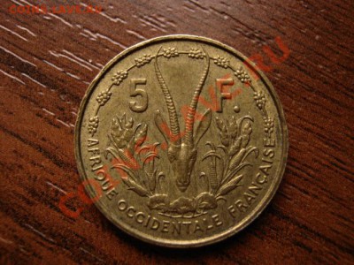 Франц.Запад.Африка 5 франков 1956 до 22.12 в 21.00 М - Изображение 013