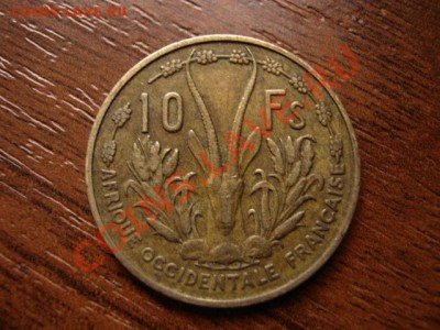Франц.Запад.Африка 10 франков 1956 до 22.12 в 21.00 М - Изображение 015