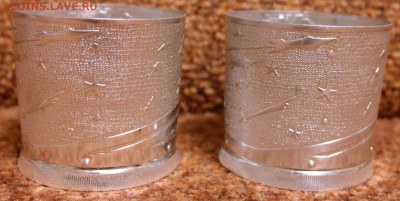 2 подстаканника Космос - подстаканник Космос 2.JPG