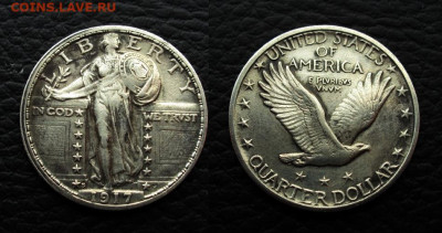 25 центов 1917 США - 25 центов 1917